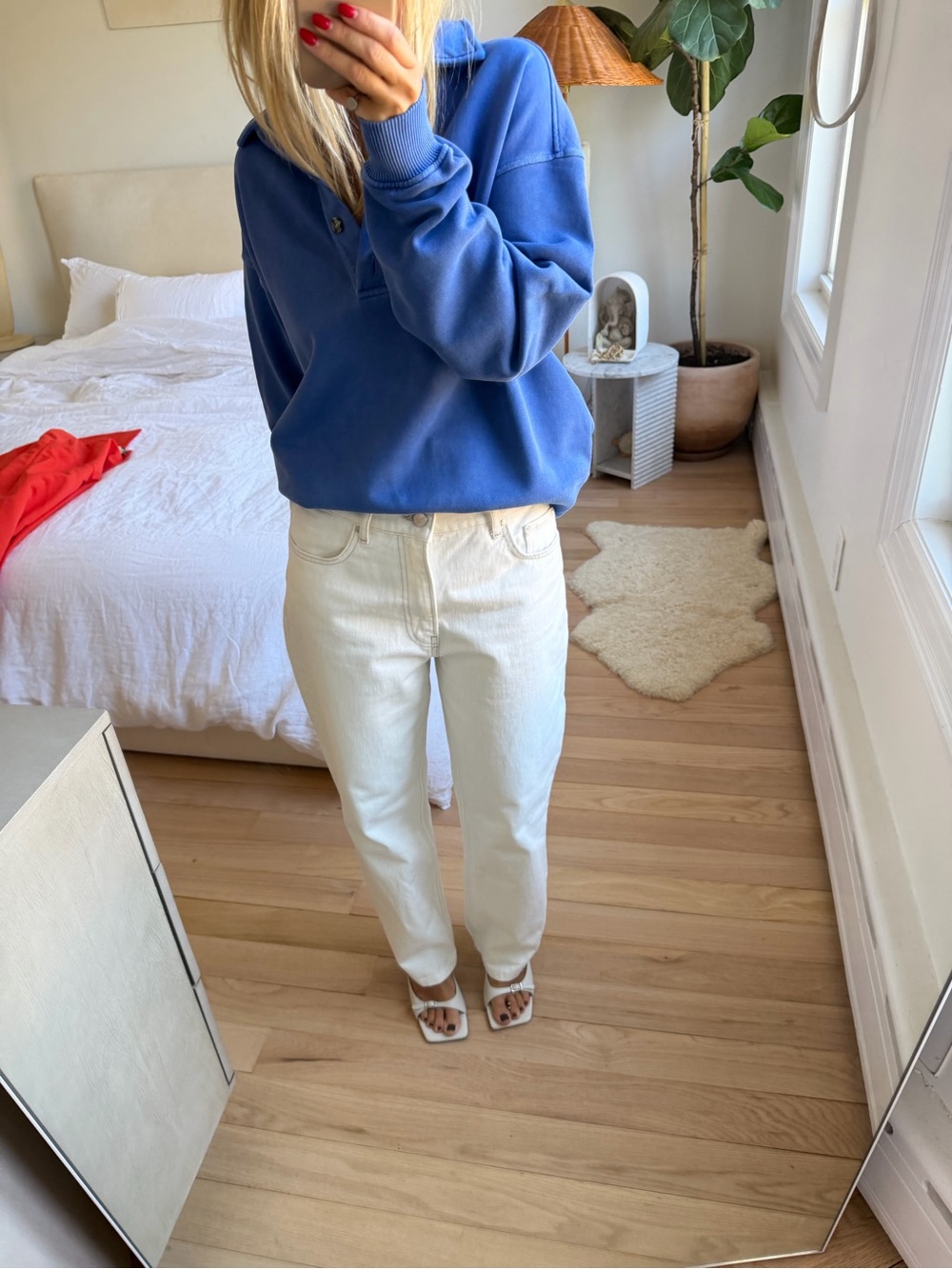 Anine BIng White Jeans Size 27